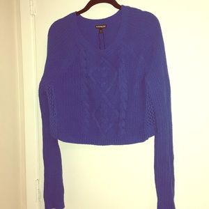 Blue sweater